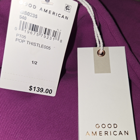 NWT GOOD AMERICAN SHACKET. SZ 1/2 - Picture 5 of 5